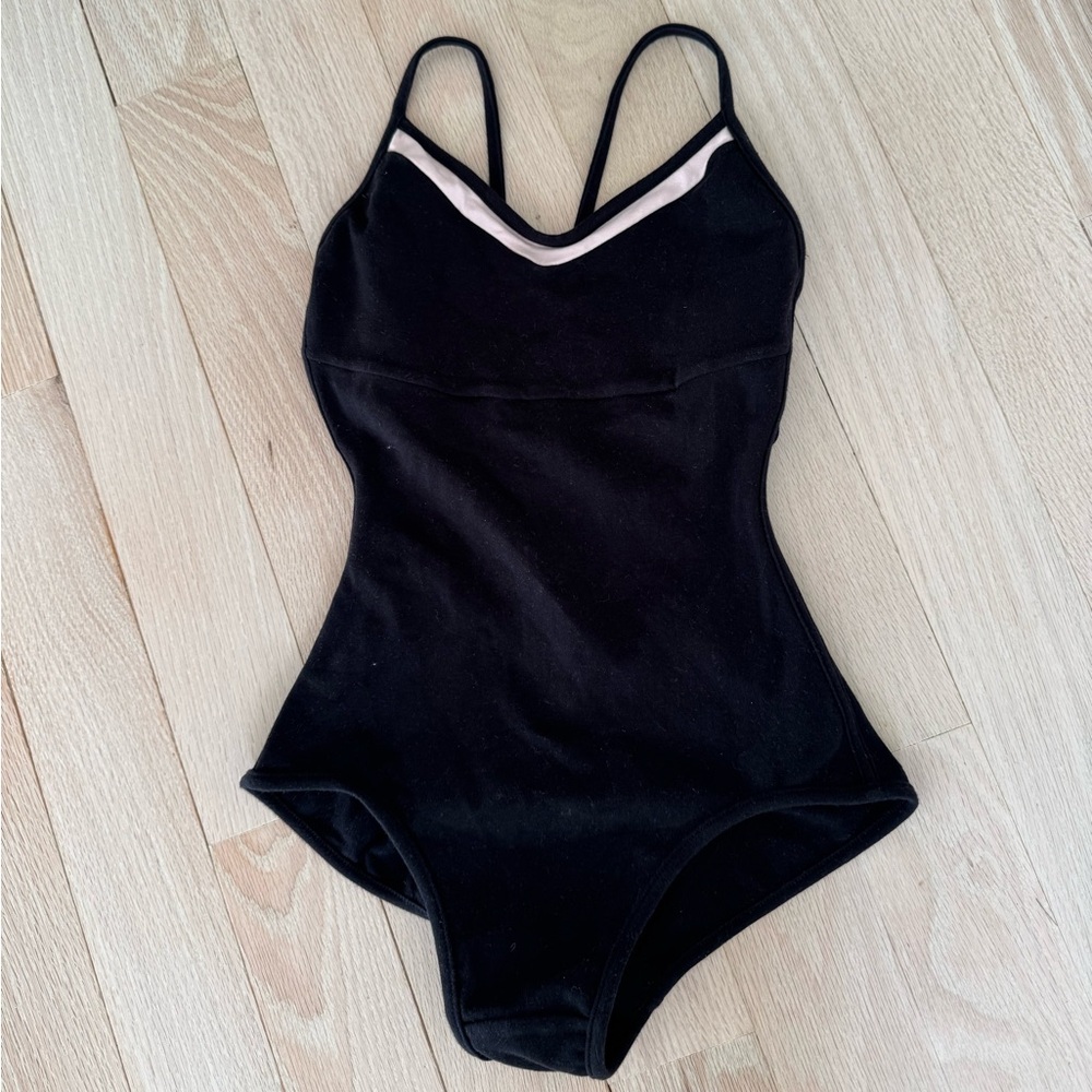 Bloch Black Strappy leotard